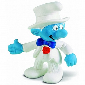 Фигурка из серии Смурфики - Гномик жених (Schleich, 20413k)